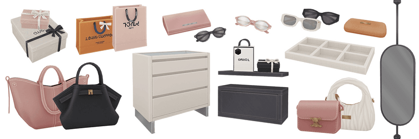 Галерея мода Набор для гардеробной Fusion Part 5 #1